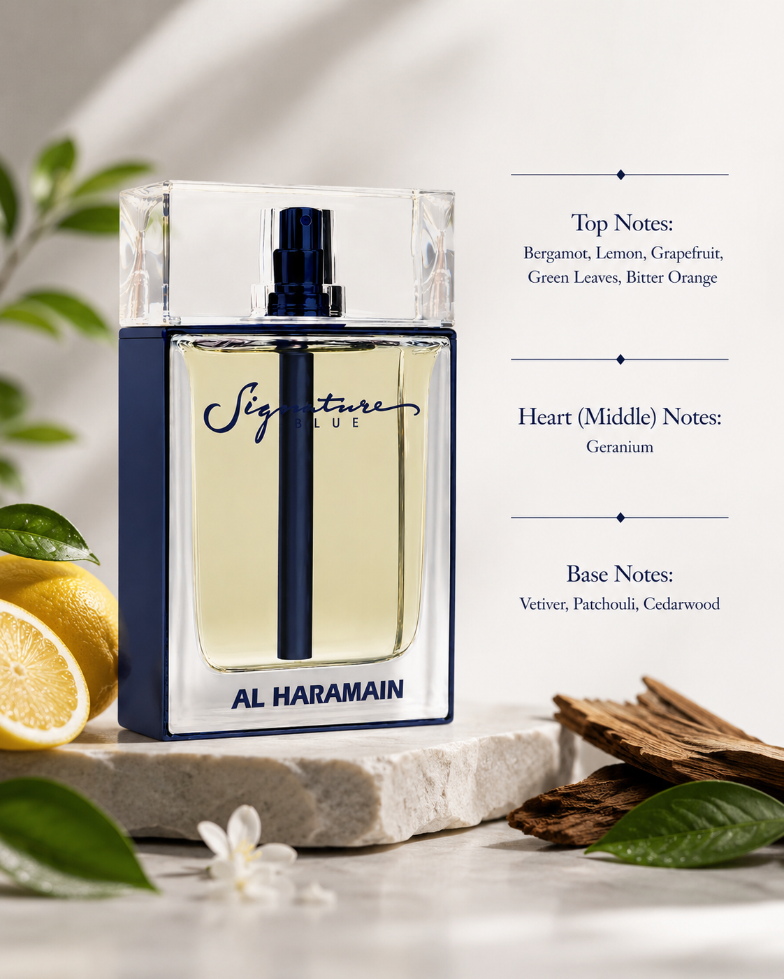 Al Haramain Signature Blue 100ml EDP - Men
