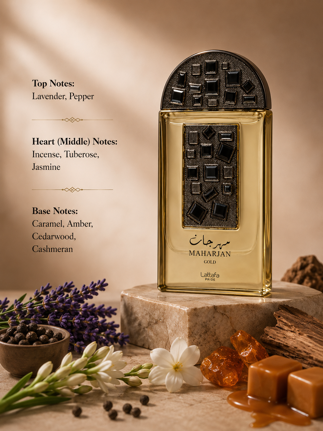 Lattafa Maharjan Gold 100ml EDP - Unisex