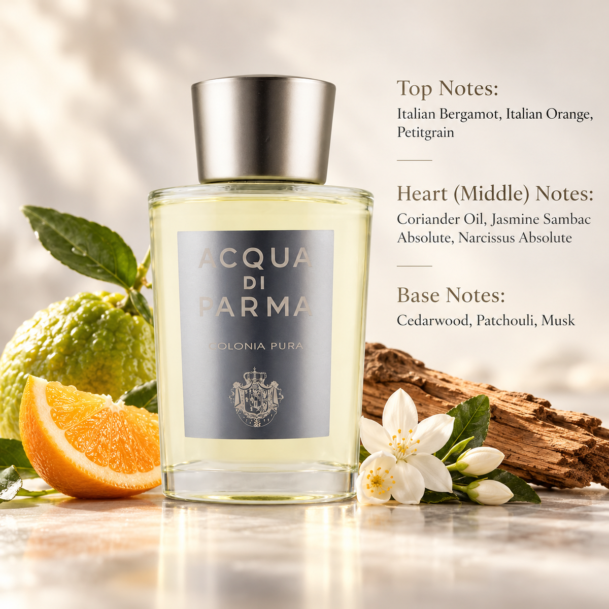 Acqua Di Parma Colonia Pura 180ml EDC - Unisex
