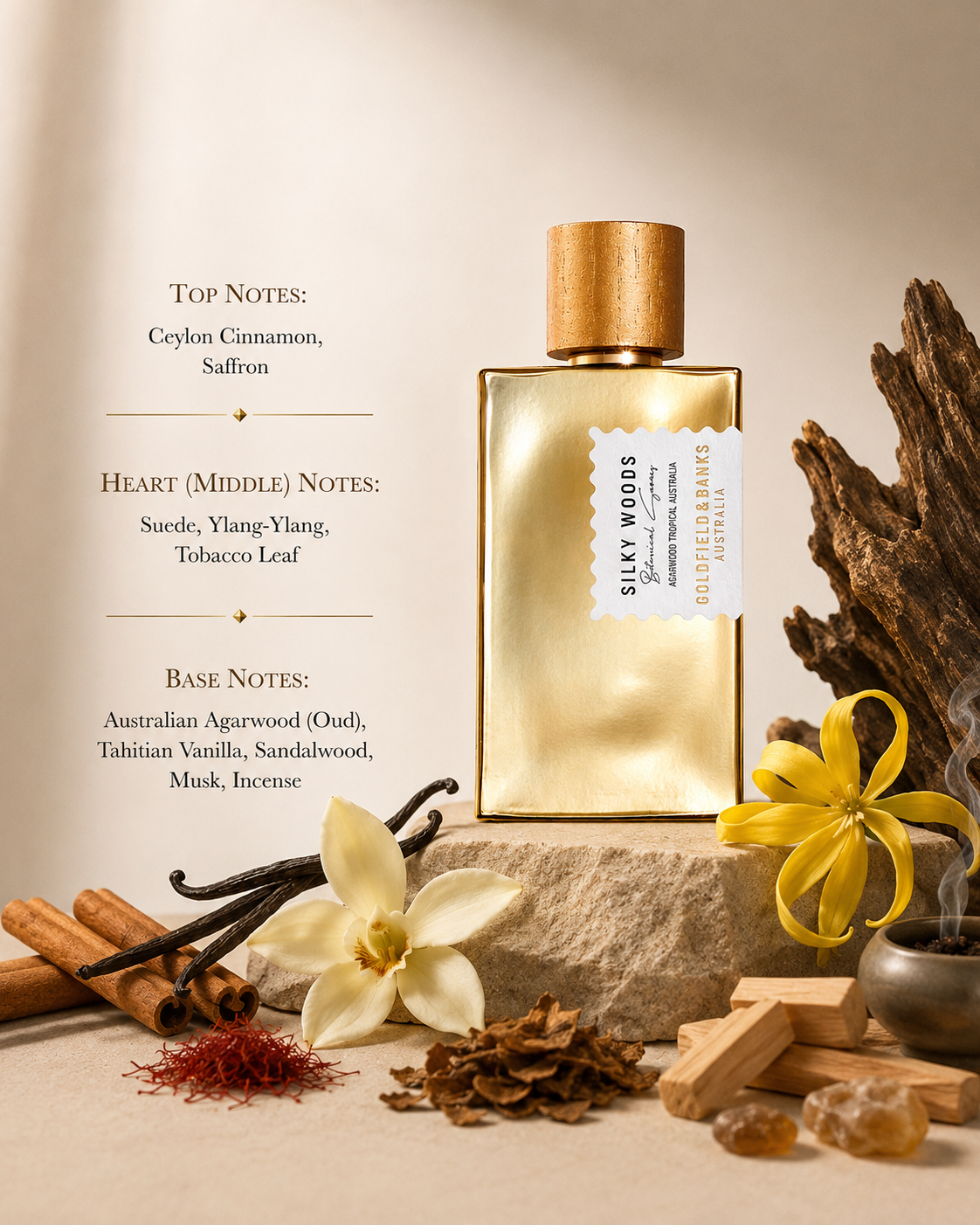 Goldfield & Banks Silky Woods 100ml EDP - Unisex