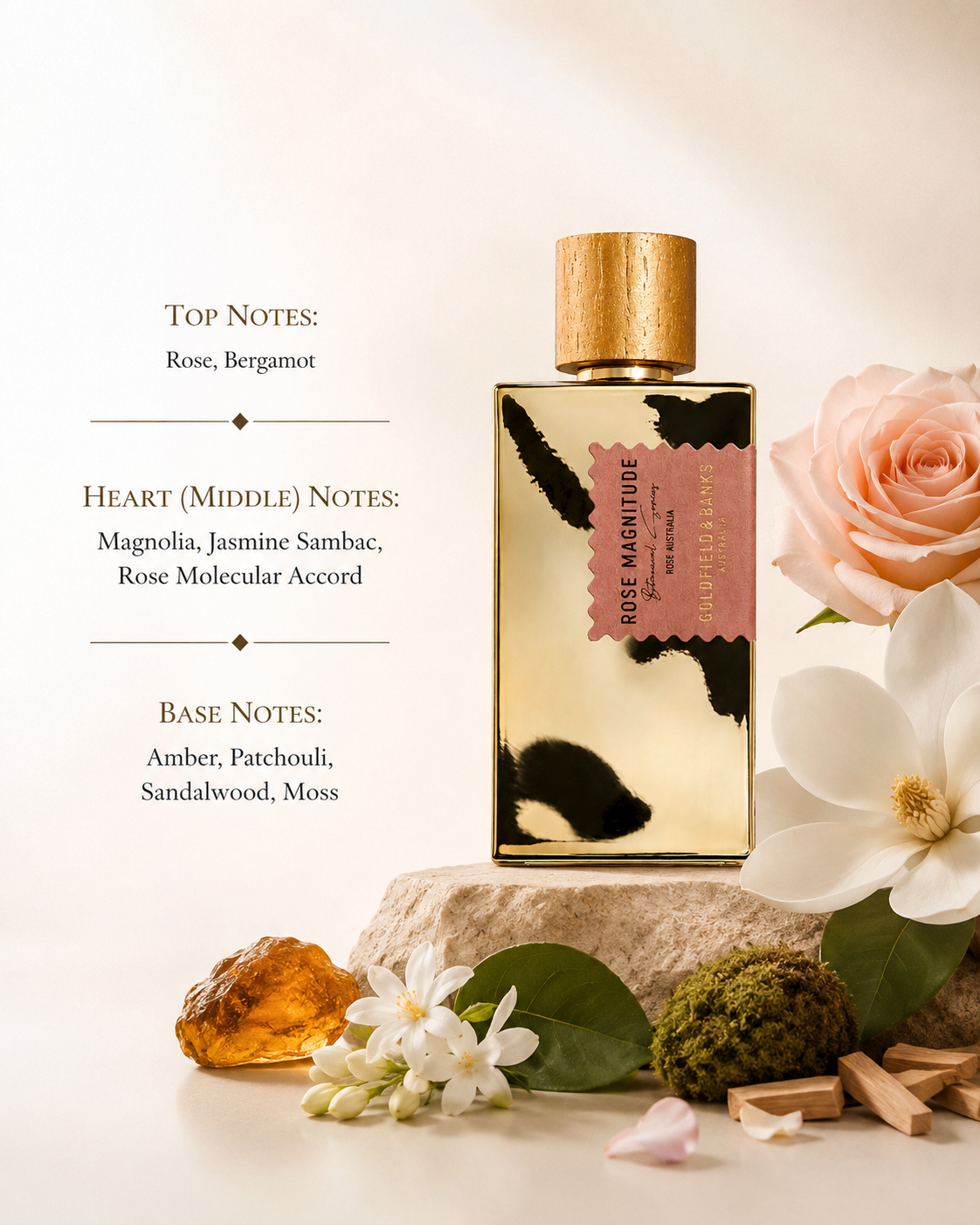 Goldfield & Banks Rose Magnitude 100ml EDP - Unisex