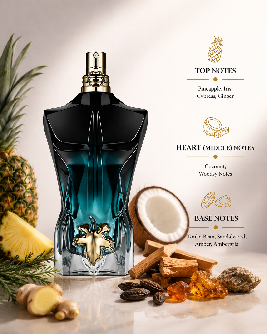 Jean Paul Gaultier Le Beau Le Parfum 125ml EDP - Men