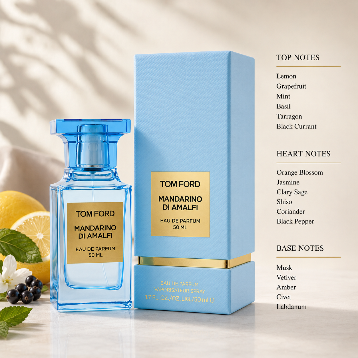 Tom Ford Mandarino Di Amalfi 50ml EDP - Unisex